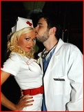 Christina Aguilera Sexy Nurse Nude Pictures