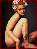 Drew Barrymore Topless Posing Pictures Nude Pictures