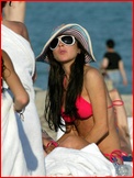 Lindsay Lohan Paparazzi Red Bikini Photos Nude Pictures