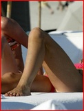 Lindsay Lohan Paparazzi Red Bikini Photos Nude Pictures