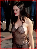 Rose McGowan See Thru Dress And Nude Vidcaps Nude Pictures